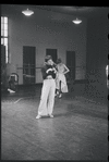 Lee Theodore (a.k.a. Lee Becker) in rehearsal for the stage production West Side Story