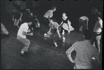 Dancers in rehearsal for the stage production West Side Story