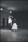 Chita Rivera and Ken Le Roy in rehearsal for the stage production West Side Story