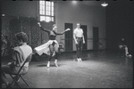 Chita Rivera and Ken Le Roy in rehearsal for the stage production West Side Story