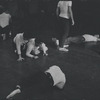 Dancers in rehearsal for the stage production West Side Story