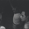 Jerome Robbins directing dancers in rehearsal for the stage production West Side Story