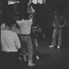 Dancers in rehearsal for the stage production West Side Story