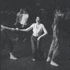 Dancers in rehearsal for the stage production West Side Story