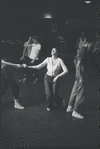 Dancers in rehearsal for the stage production West Side Story
