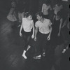 Dancers in rehearsal for the stage production West Side Story