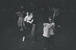 Dancers in rehearsal for the stage production West Side Story