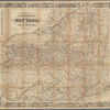 Colton's railroad & township map of the state of New York