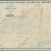 Map of the rail-roads of the State of New York