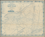 Map of the rail-roads of the State of New York