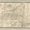 Map of the rail roads of the state of New York