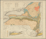 Economic and geologic map of the state of New York showing the location of its mineral deposits