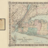 Map of Long Island and the southern part of Connecticut