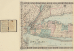 Map of Long Island and the southern part of Connecticut