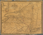 Map of the rail roads of the State of New York