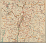 Road map of the Albany-Troy district