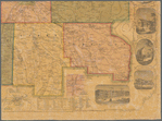 Map of Tompkins County, New York