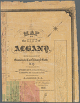 Map of the city of Albany