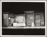 Maria's bedroom set design by Oliver Smith for the stage production West Side Story at the Winter Garden Theatre