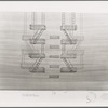 Oliver Smith set design [fire escapes] for the stage production West Side Story