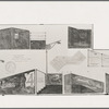 Oliver Smith set design [street scene] for the stage production West Side Story
