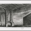 Oliver Smith set design [rumble backdrop] for the stage production West Side Story