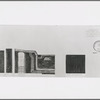 Oliver Smith set design (cellar scale drawing) for the stage production West Side Story