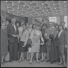 ANTA students under marquee during the stage production West Side Story at the Broadway Theatre