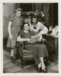 Lenore Lonergan, Vera Allen and Katharine Hepburn in the stage production The Philadelphia Story