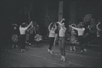 Dancers in rehearsal for the stage production West Side Story