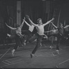 Dancers in rehearsal for the stage production West Side Story
