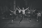 Dancers in rehearsal for the stage production West Side Story