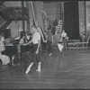 Jerome Robbins in rehearsal for the stage production West Side Story
