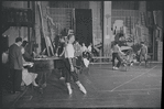 Jerome Robbins in rehearsal for the stage production West Side Story