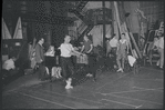 Jerome Robbins in rehearsal for the stage production West Side Story