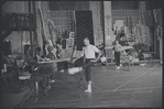 Jerome Robbins in rehearsal for the stage production West Side Story