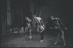 Dancers in rehearsal for the stage production West Side Story