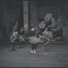 Chita Rivera and cast in rehearsal for the stage production West Side Story