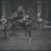 Chita Rivera and cast in rehearsal for the stage production West Side Story