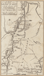 A map of the country between Crown Point and Albany with the situation of Ticonderoga