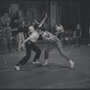 Ken Leroy, Michael Callan and ensemble in the stage production West Side Story