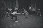 Ken Leroy, Michael Callan and ensemble in the stage production West Side Story