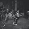Ken Leroy, Michael Callan and ensemble in the stage production West Side Story