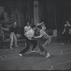 Ken Leroy, Michael Callan and ensemble in the stage production West Side Story