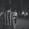 Ken Leroy, Michael Callan and ensemble in the stage production West Side Story