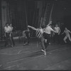 Ken Leroy, Michael Callan and ensemble in the stage production West Side Story