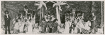 Group portrait of the cast of "Four Saints in Three Acts," 1934 