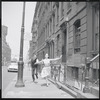 Larry Kert and Carol Lawrence on location (Manhattan) for West Side Story publicity shoot
