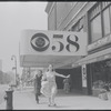 Larry Kert and Carol Lawrence on location (CBS Studio 58) for West Side Story publicity shoot