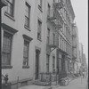 Carol Lawrence and Larry Kert on location (West 56th street between 9th and 10th ave) for West Side Story publicity shoot